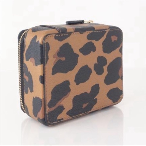 COACH Jewelry Box in Leopard Print, NWT - Picture 5 of 6